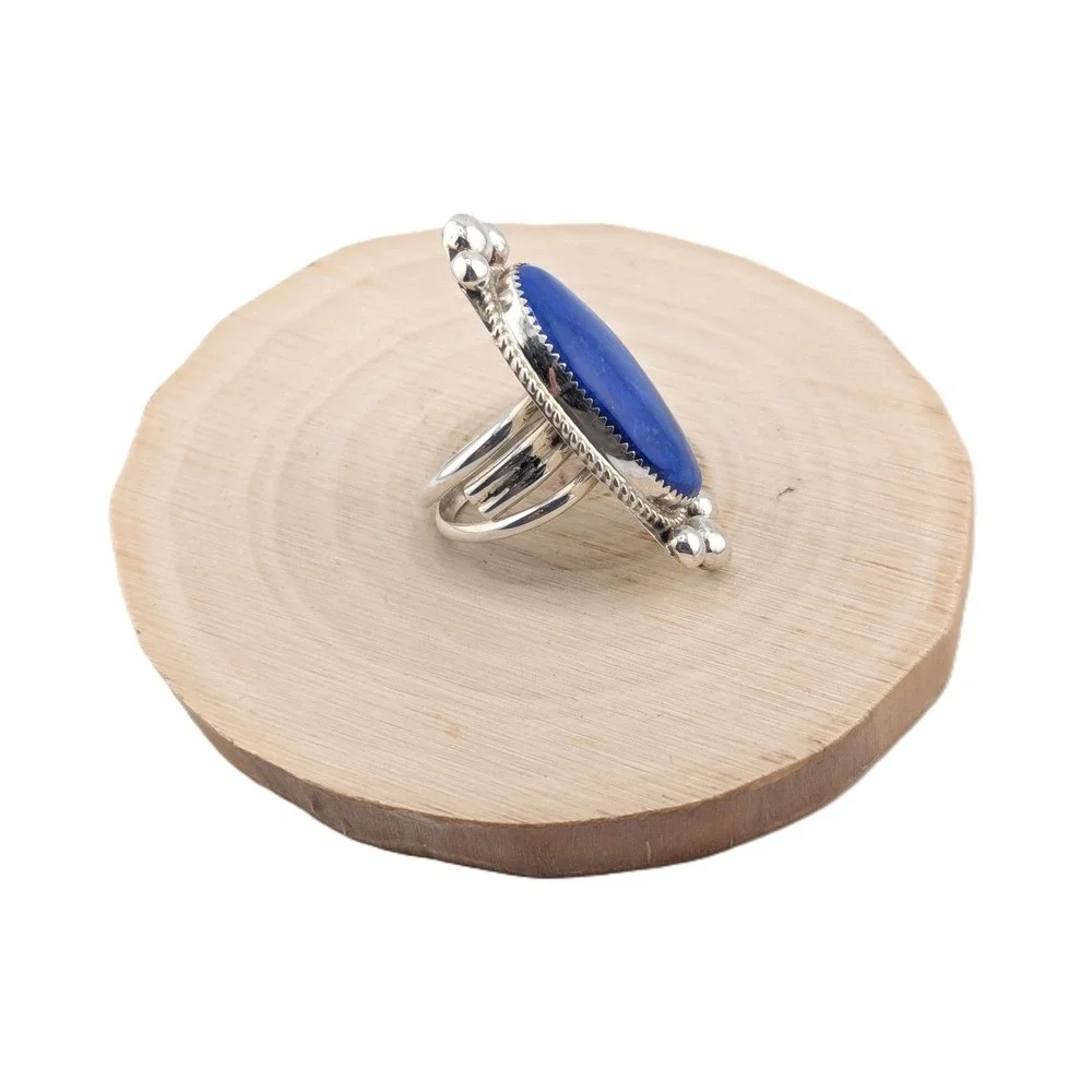 Navajo Handmade Ring Sterling‎ Silver Native American Jewelry Sz 11 ***